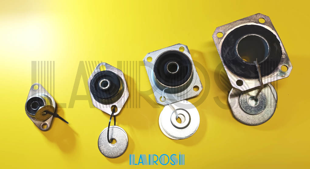 Range of anti vibration conical mounts