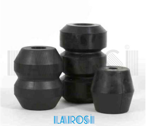 Hollow rubber springs