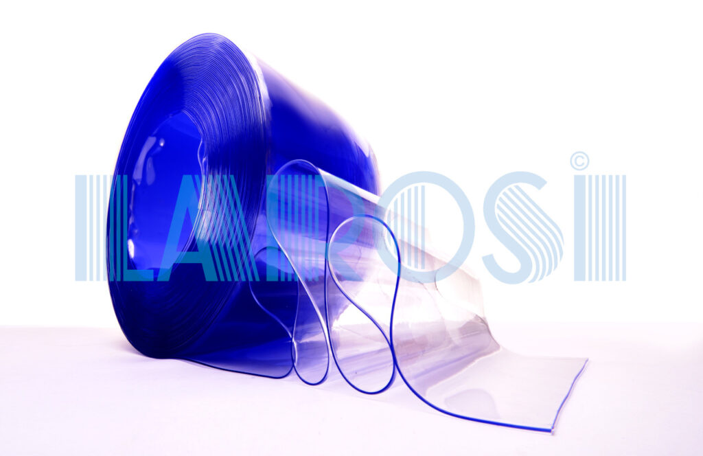 Transparent PVC stripes